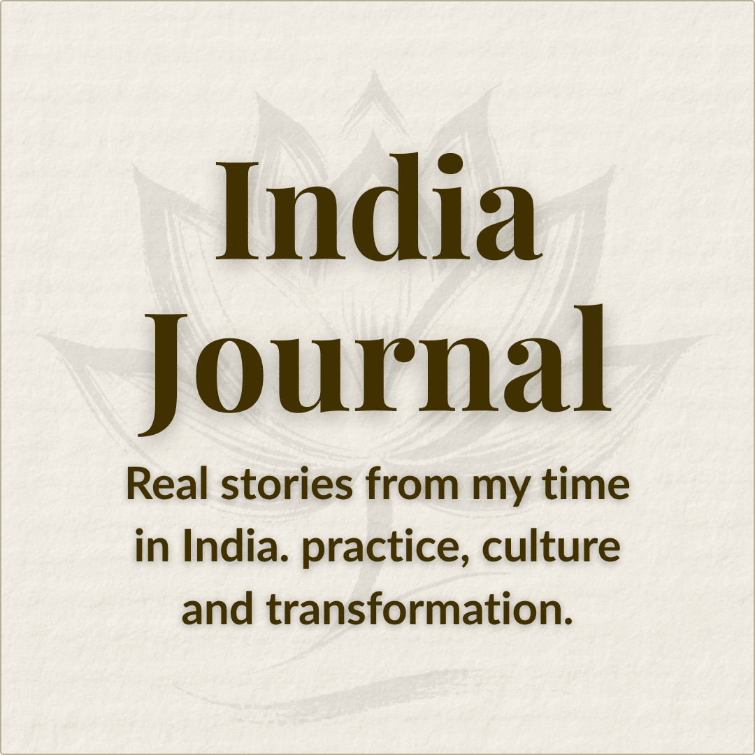 India Journal — real stories from yoga, culture, and transformation in India.